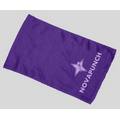 Budget Rally Terry Towel Hemmed 11x18 - Purple (Imprinted)
